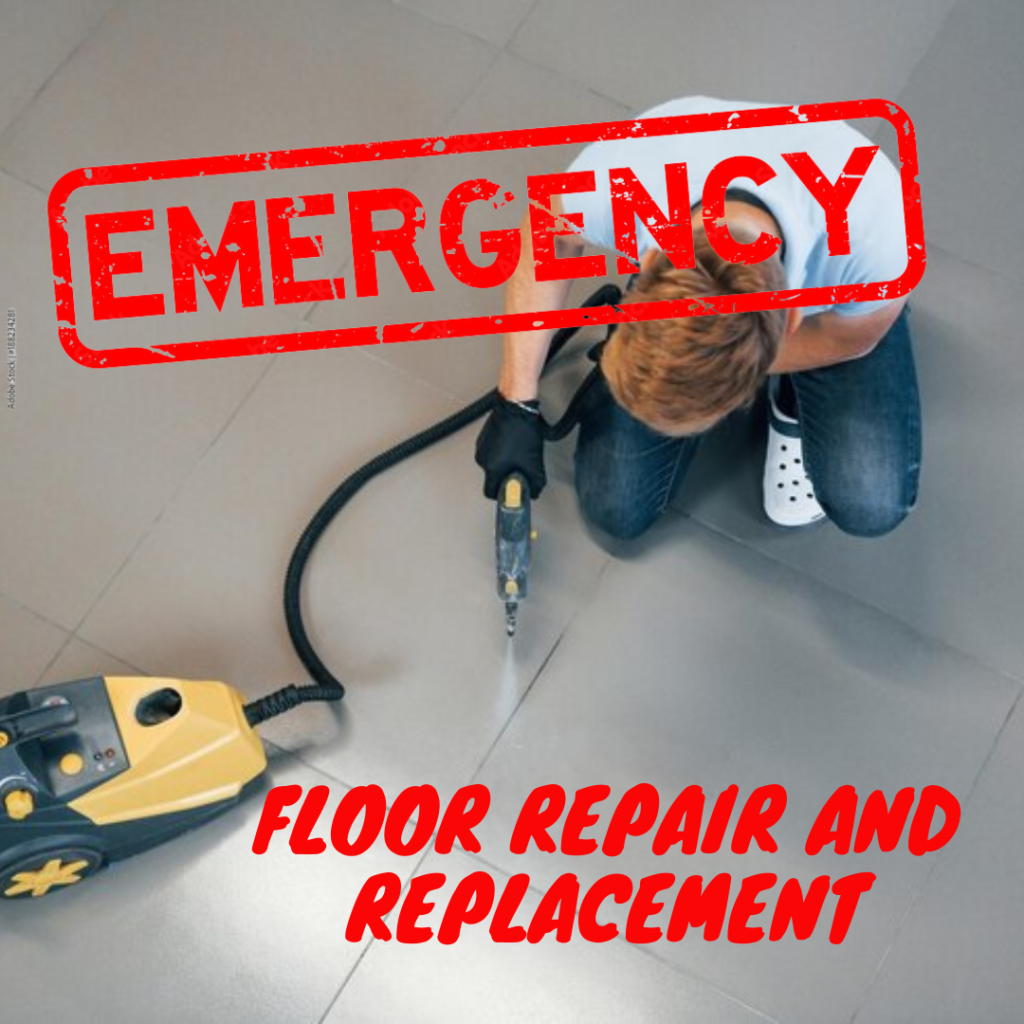 Emergency floor Repair and Replacement king and pierce county wa