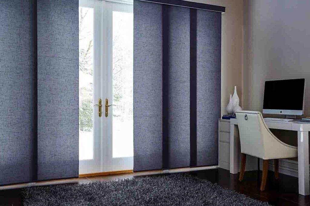 Combination privacy screens using layered design solutions