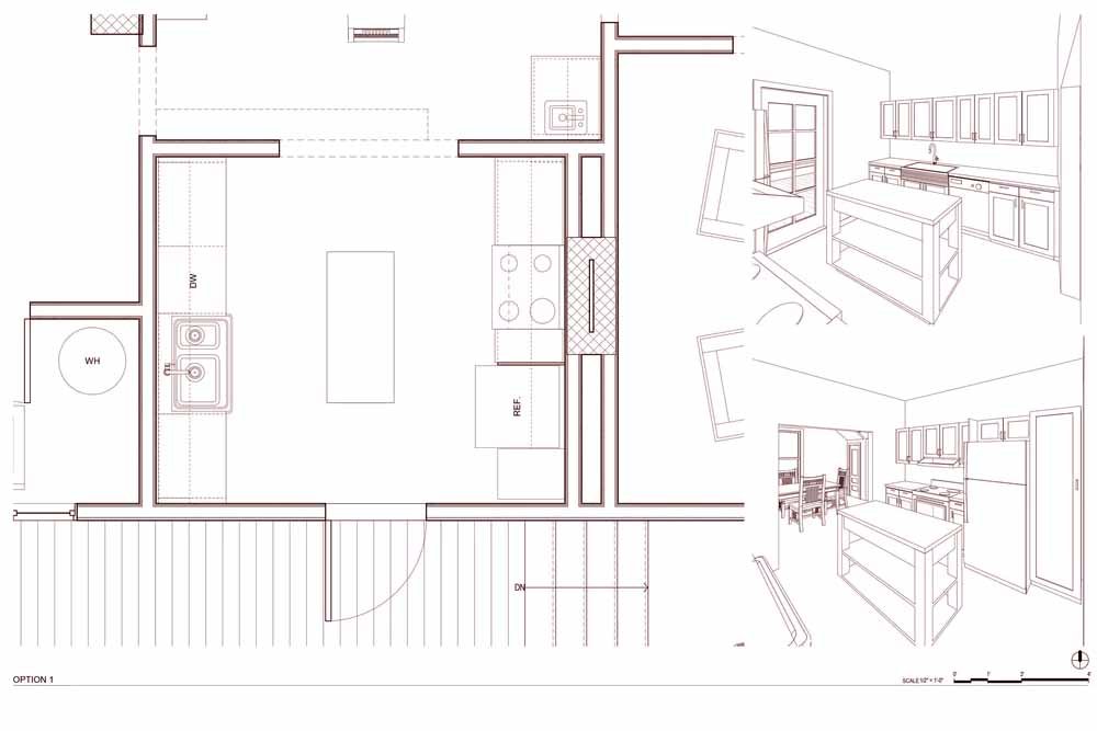 Planning a functional small kitchen layout